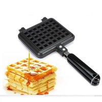 Cetakan Waffle Maker Croffle Nonstick Belgian Croissant Waffles Kue