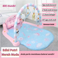 Baby Playgym Baby Toys Rattle & Piano Playmat / matras Baby Playgym Music / Anak Bayi Playmat (400 M