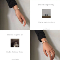 Gelang Nadin Amizah Rantai | Gelang Nadin Rantai | Nadin Amizah Bracelet | Gelang Rantai | Gelang Al