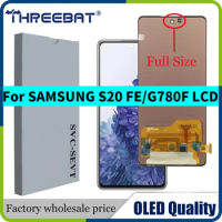 6.5'' NEW OLED Full Size Screen For Samsung S20 Fan Edition G780F G780G G781B S20 FE 5G S20 Lite LCD Display Touch Screen