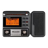 MOOER GE100 Guitar Multi-Effects Processor Effect Pedal With Loop Recording Tuning Tap Tempo Rhythm Setting Scale
