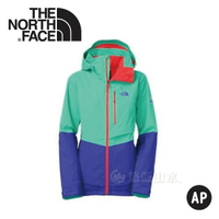 【The North Face 女 HV Primaloft 防水保暖外套《復古綠》】CD96/耐磨/防寒外套/輕量