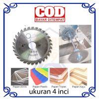 Mata Pisau Gergaji Circular Saw Sirkel Somil Somel Blade Table Saw Mini 4 Inci