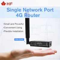 HF Elfin-EG46 4G Router RS485 to 4G Network Port Connect 4G Single Network Port 4G Router Serial Server DTU