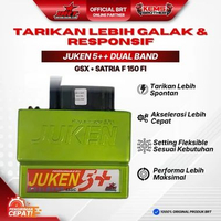 ECU JUKEN 5+ GSX150 FUFI DUALBAND RACING TURBO ORIGINAL BRT Juken5+ gsx db hijau