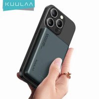 KUULAA 10000mAh Magnetic Power Bank Wireless Charger Magsafe External Battery 20W Fast Charging For iPhone 15 14 13 12 PowerBank