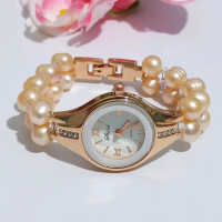 Jam Tangan mutiara Asli Analog Free sertifikat