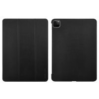 Metal-Slim Apple iPad Pro 11 (第3代) 2021 高仿小牛皮三折立架式保護皮套