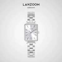 德國藍族 女士手錶 女高級感學生輕奢小眾方形錶 送女友禮物