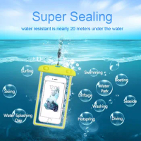 Waterproof Durable Waterproof Bag Noctilucent Underwater Case For iPhone 4 4s 5 5S 5C 6S 6S 7 Plus iPod Touch 5 Phone Back Cover