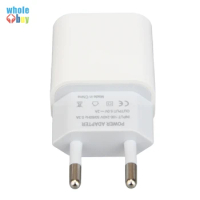 50pcs/lot Dual USB Cell Mobile Phone Charger 5V2.1A/1A Wall Power Adapter for ipad iPhone Samsung HTC Cell Phones 2Ports