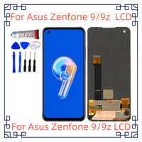 Super AMOLED LCD Screen For Asus Zenfone 9 AI2202-1A006EU AI2202 With Digitizer Full Assembly(Black)