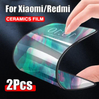 2 PCS Matte Soft Ceramic For Xiaomi Mi 13 12T 11 12 12x 12s Ultra Pro Lite Screen Protector For Redmi Note 12 10 11 9 8 4G Turbo