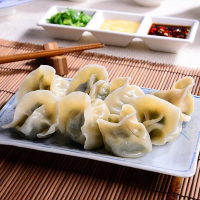 任選-巧之味 巧之味韭菜水餃(約25粒-600G/包)