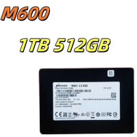 ไดรฟ์โซลิดสเตต M600 1TB 512GB ขนาด 2.5 นิ้ว SSD SATA3 6Gbps สำหรับแล็ปท็อปและเดสก์ท็อป