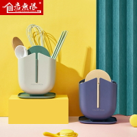 分格筷子桶置物架餐具筷子簍家用瀝水筷子籠筷子筒廚房收納盒