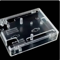 Case Akrilik Box Enclosure Arduino Uno R3 box arduino Bening