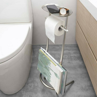Umbra創意瓦雷特捲紙架衛生間多功能不銹鋼紙巾架手紙架衛浴用品
