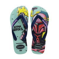 【havaianas 哈瓦仕】拖鞋 男鞋 夾腳拖 星際大戰 R2-D2 機器人 Star Wars 藍 4135185-3507M(哈瓦士)