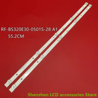 LED Backlight strip for Hyindai LED32-ES5004 Skyworth 32inch LCD TV RF-BS320E30-0501S-28 A1 32F1000 V320DJ8-Q01 55.2CM 5LED 6V