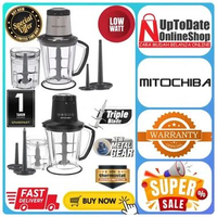 FOOD CHOPPER MITOCHIBA CH-200 CH200 CH 200 TRIPLE STEEL BLADE MITOCHIBA CHOPPER SUPER LOW WATT MITOC