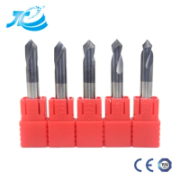 Cnc Tungsten Carbide Chamfer Milling Cutter 60&amp;90&amp;120 Degree 2 3 Flutes End Mill Steel End Mill