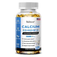 Balincer Calcium Health SupplementsSupport Bone And Joint Health 120 Capsules（Elwafihnini ）