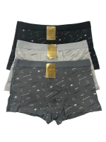 3-6PCS,CELANA DALAM PRIA MODEL BOXER, SEMPAK MOTIF PRINTING,TERBARU KATUN ADEM.SIZE L-XL-XXL-XXXL De