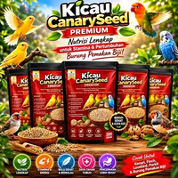 Pakan Burung Kenari Nutrimix Tinggi Protein Cocok Untuk Pertumbuhan dan Perkembangan Burung | Pakan 