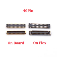 5pcs 40Pin Lcd Display Screen FPC Connector On Board For Samsung Galaxy C5 C7 Pro/C5010 C7010 A3 A5 A7 2017 A320F A520F A720F