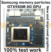 Original NEW N16E-GX-A1 nVidia GTX 980M 8G Graphic GPU Card GTX980M for Dell Alienware 18 M18X R2 R3 R4 /HP /MSI/ Clevo notebook