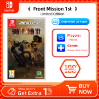 Nintendo Swtich Game - FRONT MISSION 1St - Limited Edition - Games Cartridge Physical Card for Ninte