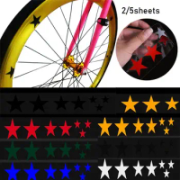 Scratching Outdoor Mountain Cycling Tools Decal Accessories MTB Bicycle Reflector Bike Reflective Stickers Frame Wheel Sticker