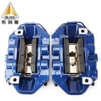 M-RACE Car Racing Modified Universal Ap Gt4 Forged Rear 4 Pot Piston Brake Caliper For Rotor 345Mm 380Mm