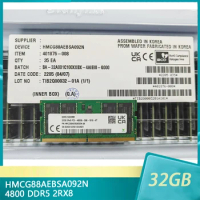 1Pcs For SK Hynix RAM HMCG88AEBSA092N 32GB 32G 4800 DDR5 2RX8 4800B Notebook Memory