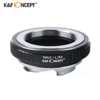 K&amp;F Concept M42-L/M Lens Adapter Ring For M42 Screw Lens to Leica M Series Camera Body for Leica M1 M2 M3 M4 M6 M7 M8 M9 M10