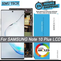 LCD Display Touch Screen Digitizer for Samsung Note 10 Plus, N975, Note 10+ Repair Parts, 6.8 inches