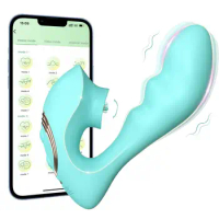 Clitoral Licking Vibrator, 2 in 1 Waterproof Sex Toys, G Spot Dildo Vibrator with 9 Licking &amp; Vibrating Clitoral Stimulator