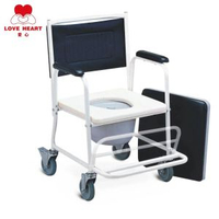 有輪鋼鐵便廁椅