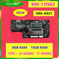 NEW NM-A921 Motherboard For Lenovo YOGA 900 YOGA 900-13ISK Laptop Motherboard CPU i5 6260U / i7 6560U 8GB / 16GB RAM TEST OK