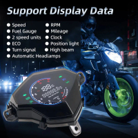 Meter Kelajuan Digital, Meter LED Odometer, Untuk Mio125, Mio I125, Mio110, Mio, Serasi dengan M3