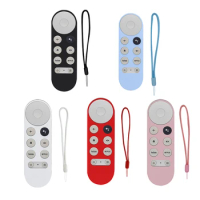 ​Soft Silicone Case for Chromecast Remote Control Protective Cover for Google TV 2020 Voice Remote Control Accessories