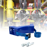 Gas Cylinder Bracket - Wall Mounted ABS Gas Cylinder with Screw & Strap