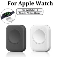 Magnetic Wireless Fast Charger for Apple Watch series 9 8 7 6 5 SE Type C Lightning convert Wireless Charger for iPhone Series15