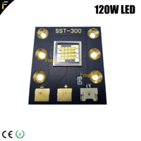 SST-300 120W LED สีขาวเย็นสำหรับไฟเวทีโปรเจคเตอร์ DIY LEDs ฯลฯ