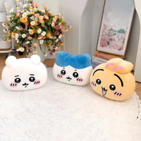 MINISO Chiikawas Plush Pillow Hachiware Kawaii ちいかわ Student Girls Cute Bedroom Dormitory Office Plush Dolls Pillow Decorate