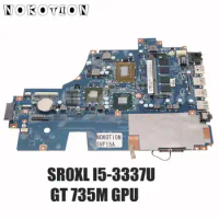 NOKOTION For SONY Vaio SVF15A SVF15AA1QM Series Laptop Motherboard GT735M GPU SR0XL I5-3337U CPU A1946150A A1949153A DA0GD6MB8E0