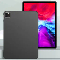 For Apple iPad Pro 12.9 2018 2020 2021 2022 2th 3th 4th Generation Tablet Case Flexible Soft Silicone Shell Frosted Cover