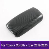 Inner Glove Armrest Storage Box Cover Trim For Toyota Corolla cross 2019-2021 2022 2023 Car Accessories