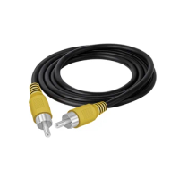 1080P HDTV AV video Adapter Cable Cord Wire 1RCA yellow Cable Support 1080i / 720p HDTV